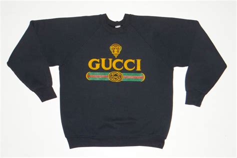 gucci 1980 vintage hoodie|Gucci Vintage 1980's Pullover .